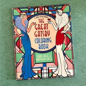The Great Gatsby coloring book